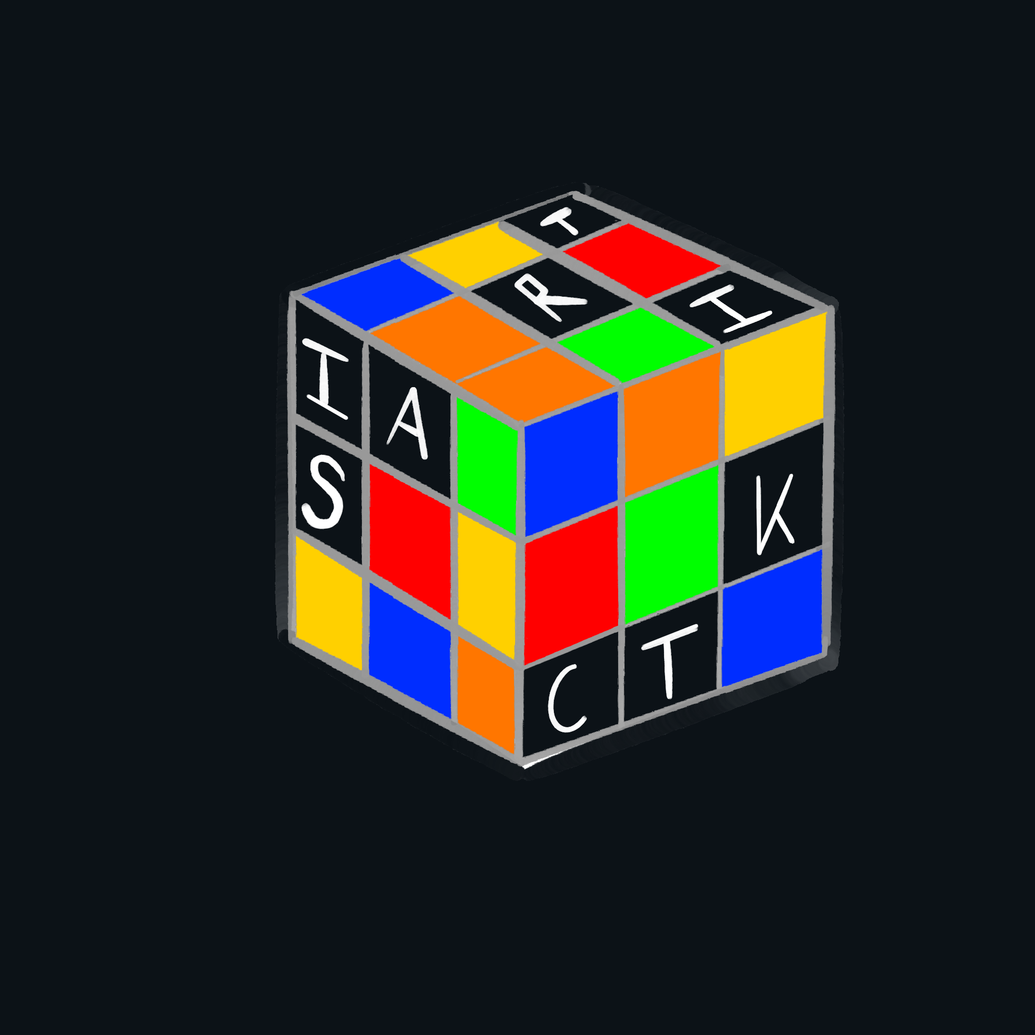 Sticker Rubik's Cube